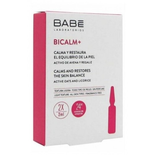 BABE Laboratorios - BICALM+ Ампулы успокаивающие для чувствительной кожи (2х2ml)