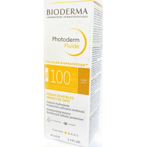 Bioderma Photoderm Флюид солнцезащитный для комб. кожи Мах SPF 100 с тоном (40 мл)