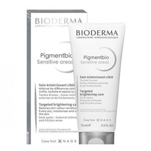 Bioderma Pigmentbio Sensitive areas - Крем осветляющий для чувствительных и интимных зон (75мл)