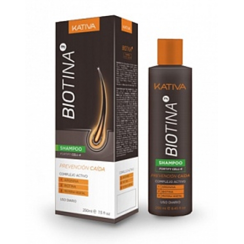 Kativa Biotina Шампунь против выпадения волос с биотином (250 мл)